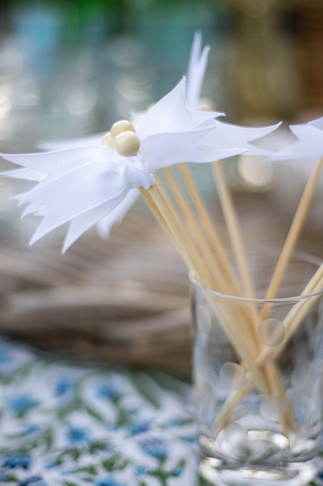 Cocktail Picks - Summer White - Set of 10