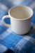 Cream Enamelware Mug - (12 oz.)