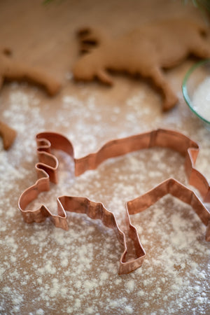 Copper Cookie Cutter - Moose