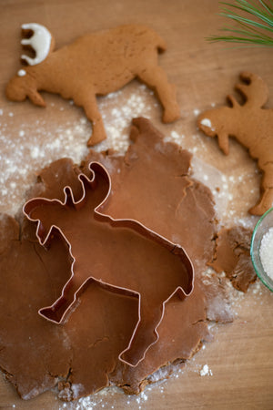 Copper Cookie Cutter - Moose