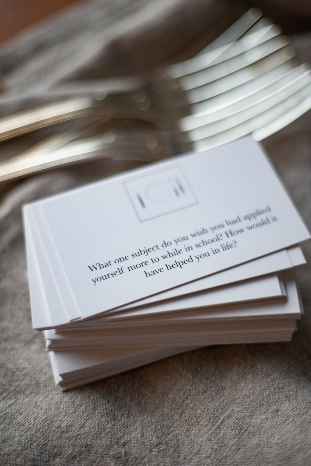 Dinner Conversation Starter Cards