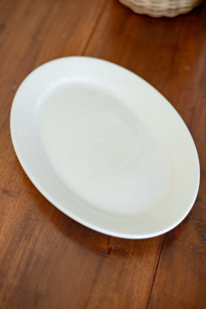 Vintage Small White Restaurantware Platter