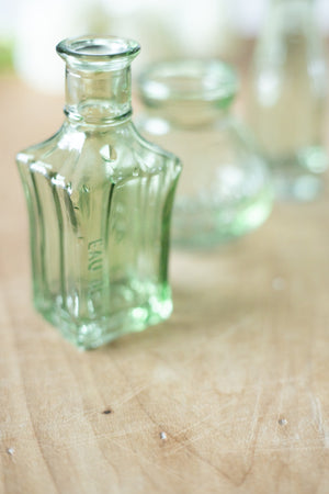 Green Bud Vases - Set of 3